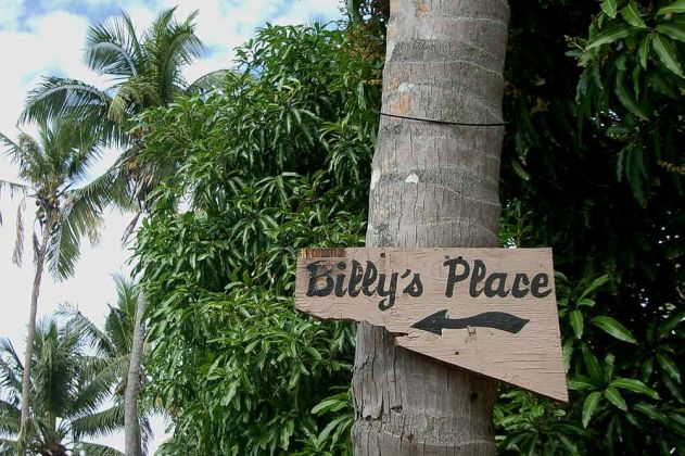 Hier geht es zu Billy's Place, Pangai auf Lifuka im Königreich Tonga.