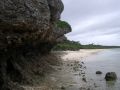 Der Südseestrand nahe Billy's Place, Pangai auf der Insel Lifuka im Königreich Tonga.
