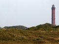 Der denkmalgeschützte 54,6 m hohe Große Norderneyer Leuchtturm der Baujahre 1871 bis 1874 - Nordseeinsel Norderney