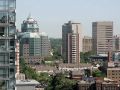 Toronto, Ontario - Ausblicke vom 13. Stock des Best Western Primrose-Hotels an der Carlton Street