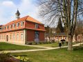 Romantik Bad Rehburg - das historische Gebäude-Ensemble mit Neuem Badehaus und der Wandelhalle