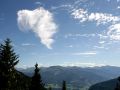 Der 'Rofan', das Rofangebirge in Tirol - der Blick in Richtung Inntal mit den Zillertaler Alpen