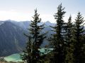 Der 'Rofan', das Rofangebirge in Tirol - der Blick auf den im Tal liegenden Achensee