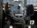 Eisenbahnmuseum Dresden-Altstadt - die Dampflokomotive 52 8080-5 vor dem Ringlokschuppen