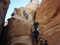Die Wüste Sinai in Ägypten - Klettern im White Canyon