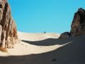 Sanddünen in der Wüste Sinai in Ägypten 