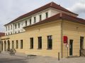 Der Bahnhof in Nördlingen - Abfahrtsort der Museumszüge der BayernBahn