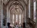 Meran-Merano in Südtirol - der Innenraum der Stadtpfarrkirche St. Nikolaus