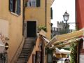 Torri del Benaco am Gardasee - die Gasse Corso Dante Alighieri