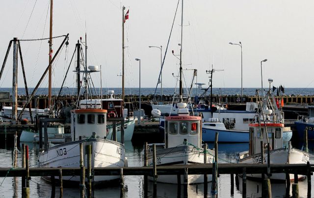 Klintholm Havn - Fischkutter im größten Fischerei- und Yachthafen der dänischen Ostsee-Insel Møn