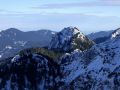 Blick vom Tegelberg auf die Ammergauer Alpen