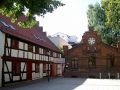 Hansestadt Rostock - das ev. luth. Gemeindehaus hinter der Marienkirche