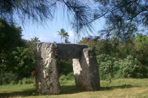 Ha'amonga ' a Maui Trilithon auf Tongatapu