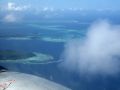 Flug von Nuku&#039; Alofa nach Neiafu - mit der historischen Douglas DC 3 über der offenen Südsee