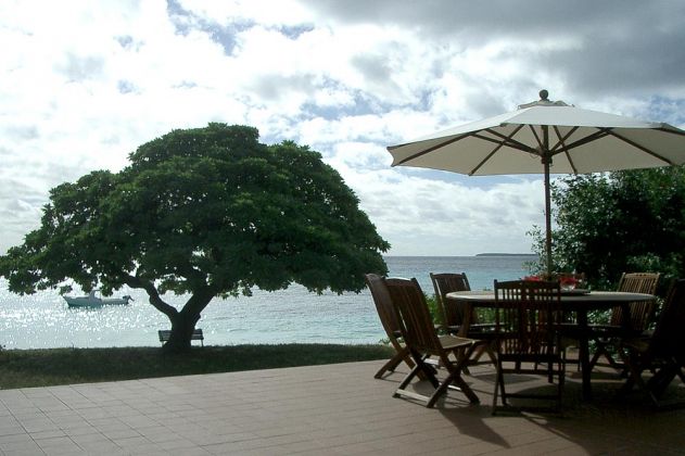 Das Sandy Beach Resort im Norden der Insel Foa im Königreich Tonga.