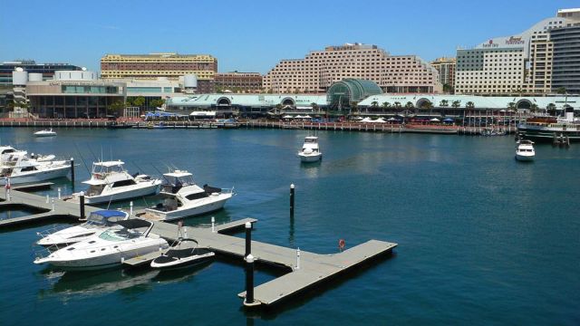 Weltstadt Sydney, Darling Harbour - Australien