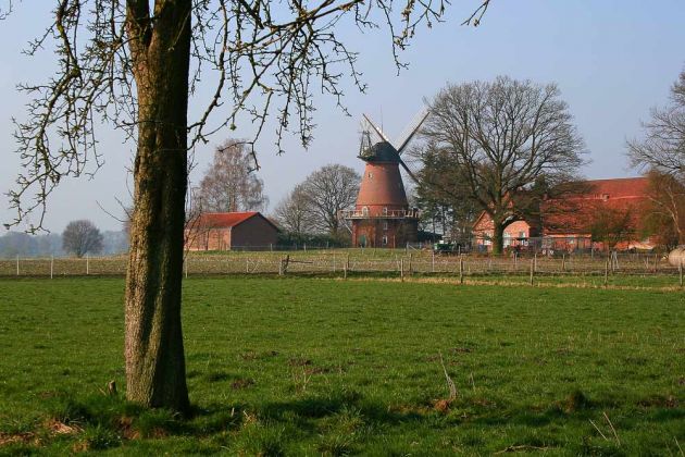 Neustadt am Rübenberge, Mühlenfelder Land - Holländer Windmühle Borstel, Baujahr 1874