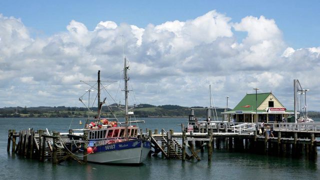 The Russell Wharf - Far North District, Region Northland, Nordinsel Neuseeland