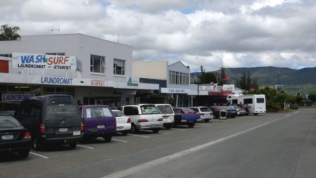 Te Anau, Town Centre - Fjordland-Nationalpark, Neuseeland