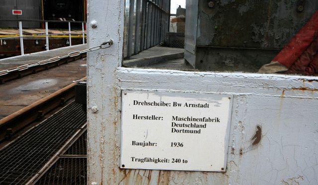 Bahnbetriebswerk Arnstadt/hist.