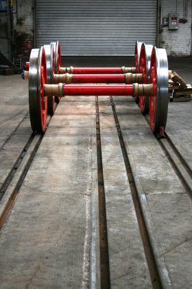 Dampflokwerk Meiningen - Dampflok-Radsätze