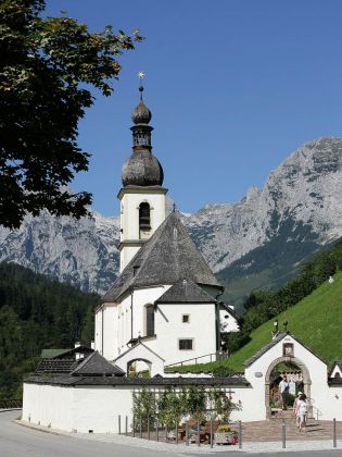Ramsau - die Pfarrkirche St. Sebastian