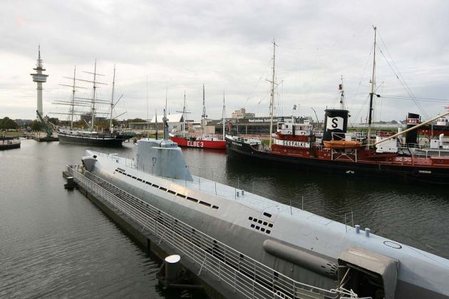 U-Boot Wilhelm Bauer, Museumshafen - Schifffahrtsmuseum Bremerhaven