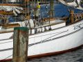 Hölzerne Traditions-Segler des Vereins Klassische Yachten Flensburg auf der Förde
