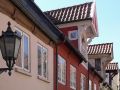 Flensburgs Altstadt - historische Häuser im Oluf-Samson-Gang