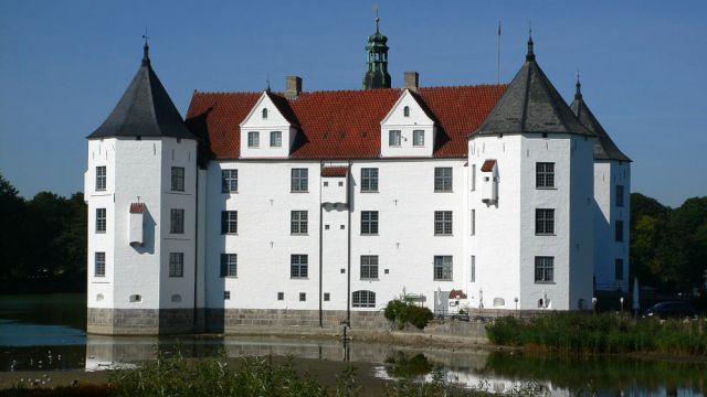 Wasserschloss Glücksburg bei Flensburg - Schleswig-Holstein