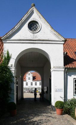 Das Torhaus zum Schlosshof - Schloss Glücksburg bei Flensburg