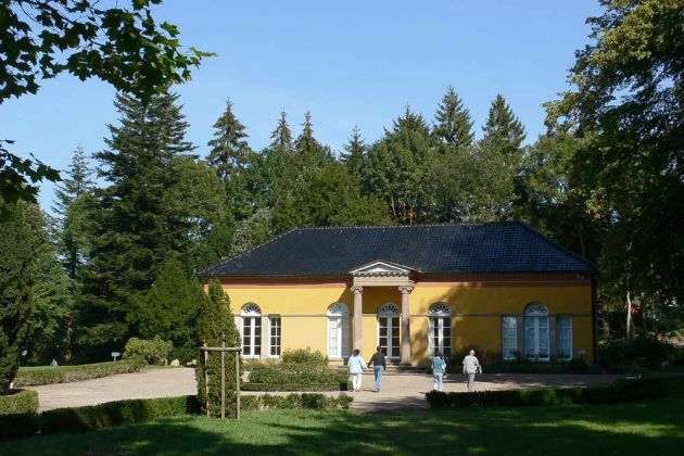 Schloss Glücksburg - die Orangerie im Schlosspark