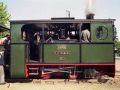 Die Schmalspur-Kastendampflokomotive Plettenberg der Museums-Eisenbahn Bruchhausen-Vilsen