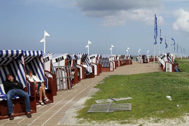 Der perfekte Strandurlaub in traditionellen Strandkörben - Norderney