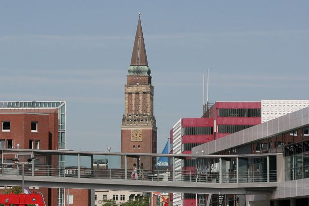 Der Rathausturm, Kiels Wahrzeichen 