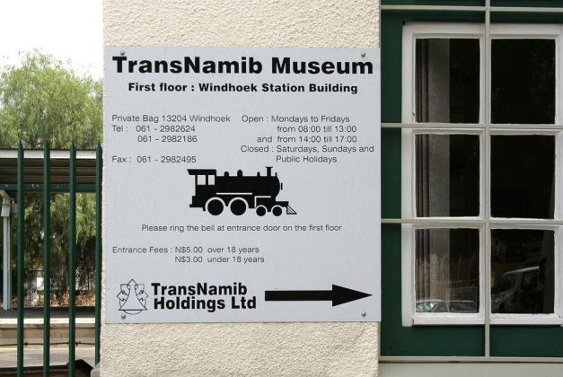 TransNamib Museum Windhoek - das Eisenbahnmuseum in Namibias Hauptstadt