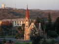 Die Christuskirche aus deutscher Kolonialzeit in Windhoek, Namibia