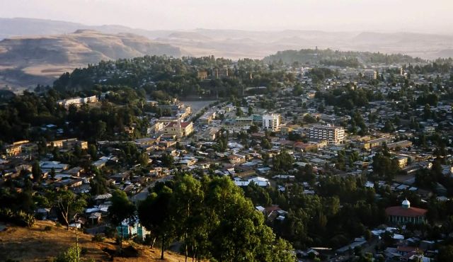 Gondar, Äthiopien - Panorama