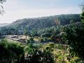 Axum oder Aksum - der Stelenpark, Blick vom Yeha Hotel