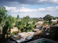 Blick auf die Dächer von Harar aus dem Tewodros Hotel - Äthiopien