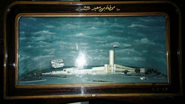 Eisenbahnmuseum Kairo - Diarama mit Modell der Ramses Station in Kairo