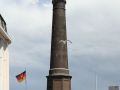 Niedersachsen, Ostfriesland - Nordseeinsel Borkum, der Grosse Leuchtturm aus Ziegeln mit 15 m hohem sechseckigen Sockel. See- und Quermarkenfeuer des Baujahres 1879
