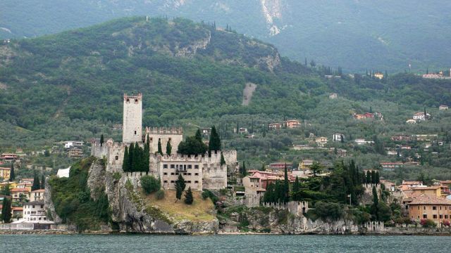 Malcesine, die Burg der Scaliger - Gardasee