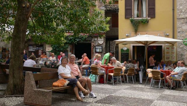 Malcesine am Gardasee - Piazza Don Quirico Turazza 