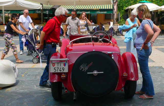 Sirmione am Gardasee - Alfa Romeo Oldtimer