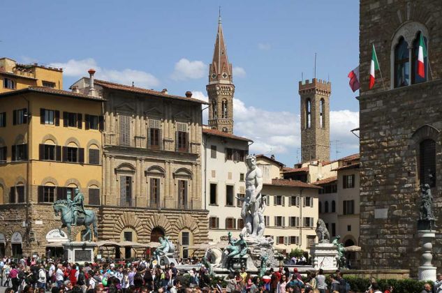 Urlaub in der Toskana - Florenz, Piazza della Signoria