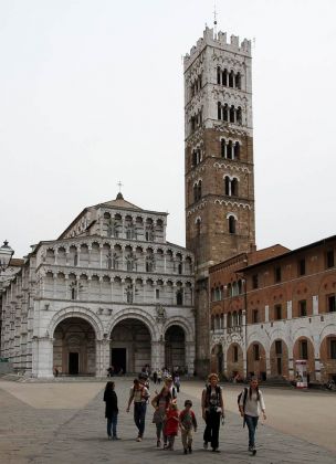 Urlaub in der Toskana - Lucca, der Dom San Martino