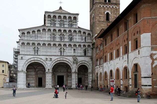 Urlaub in der Toskana - Lucca, Duomo San Martino, der Dom