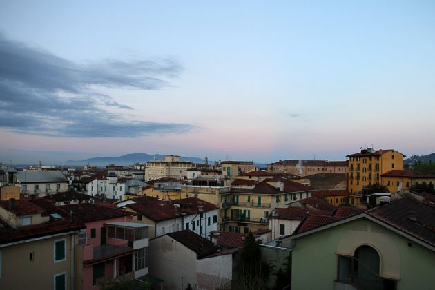 Über den Dächern von Montecatini Terme - frühmorgendliche Impressionen