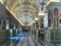 Die Bibliothek in den Vatikanischen Museen im Vatikan, Rom - Salone Sistino, Musei Vaticani